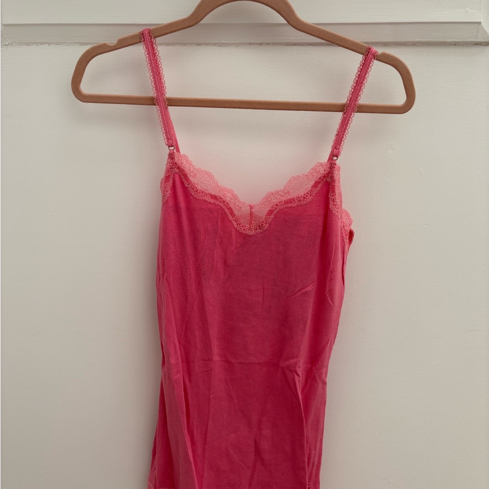 Y2K Abercrombie & Fitch Pink Lace Top